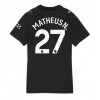 Manchester City Matheus Nunes #27 Bortedrakt Kvinner 2025-26 Kortermet